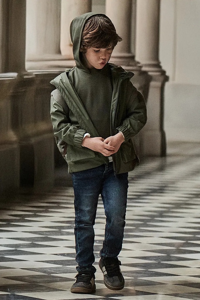 Mayoral Jeans copii soft denim bleumarin 4571.5H.Mini.9BYA