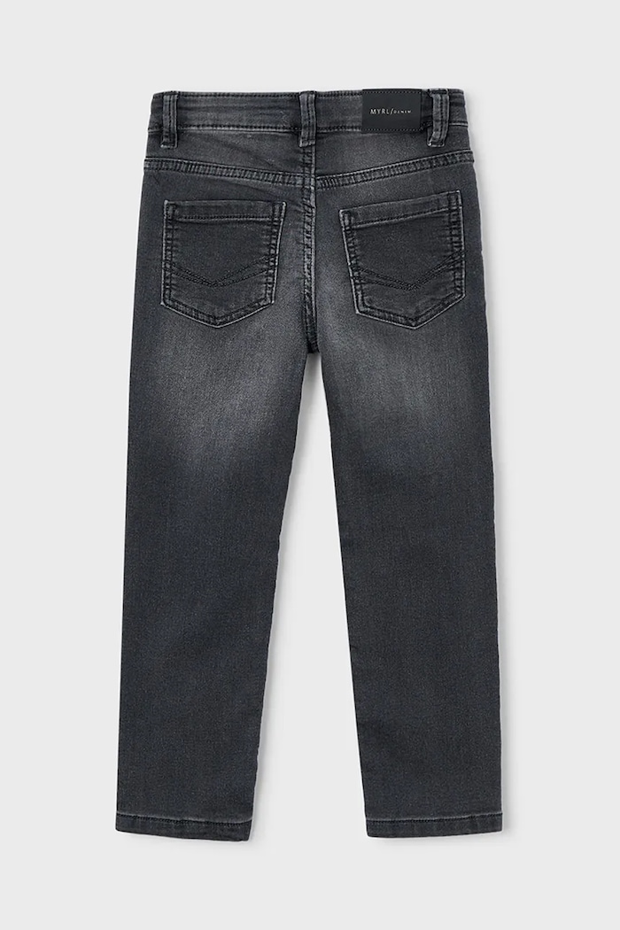 Mayoral jeans copii soft denim 4571.5H.Mini.9BYA gri AW25