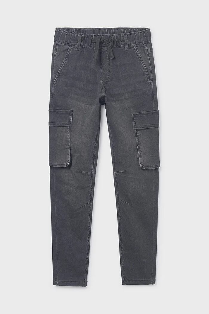 Mayoral gyerek farmer soft denim jogger Planet friendly szürke 7560.7B.Junior.9BYA