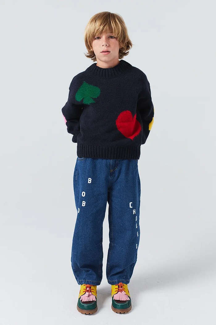 Bobo Choses jeans copii jeans albastru 225AC147