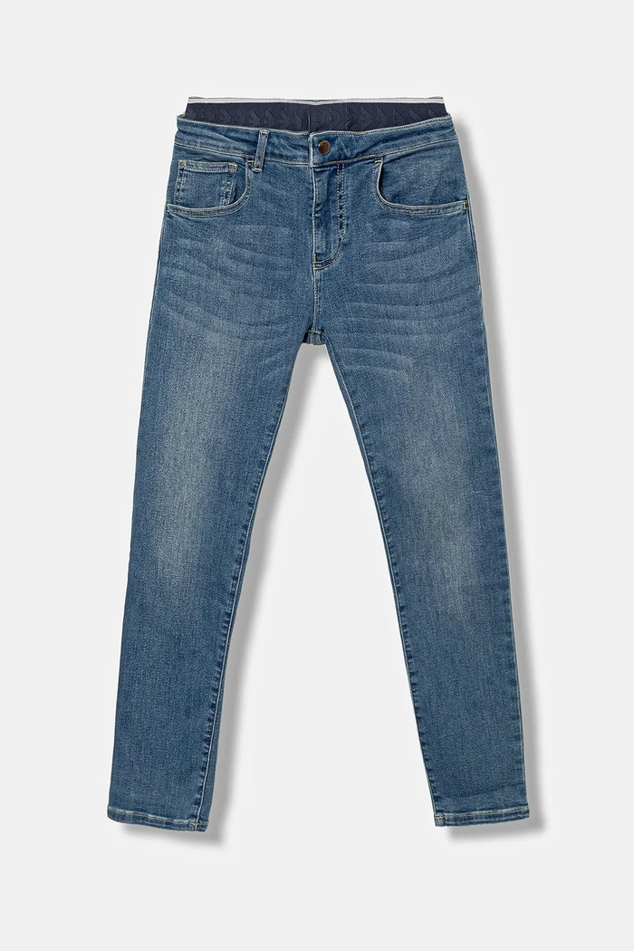 Otroške kavbojke Emporio Armani Kavbojke modra EB001175.AF20852