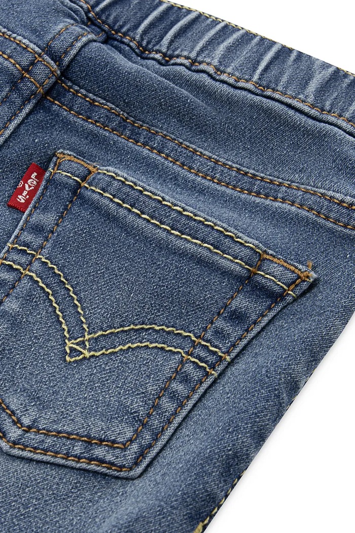 Băieți Levi's Jeans bebeluși SLIM DOBBY PULL ON 6EN723 albastru