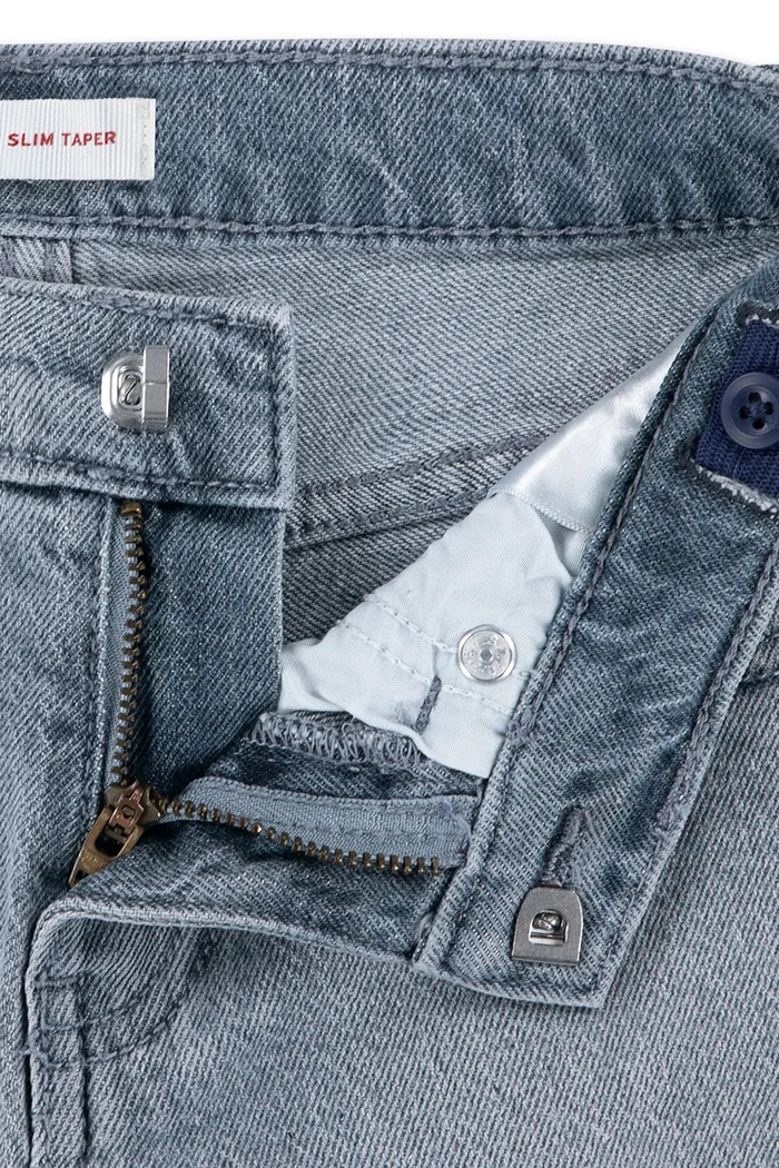 Levi's τζιν slim taper παιδικά 512 SLIM TAPER JEANS γκρί 8EL207