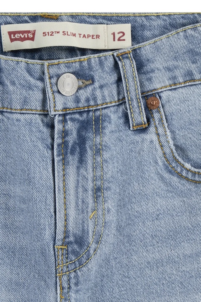 Detské rifle Levi's 512 SLIM TAPER JEANS modrá 8EL207