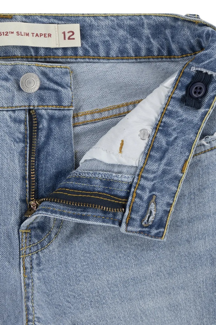 Detské rifle Levi's 512 SLIM TAPER JEANS 8EL207 modrá