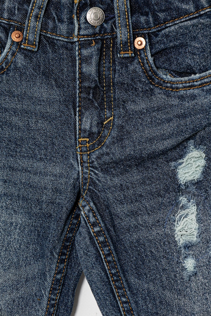 Dečki Otroške kavbojke Levi's 512 SLIM TAPER JEANS 8EL207 modra