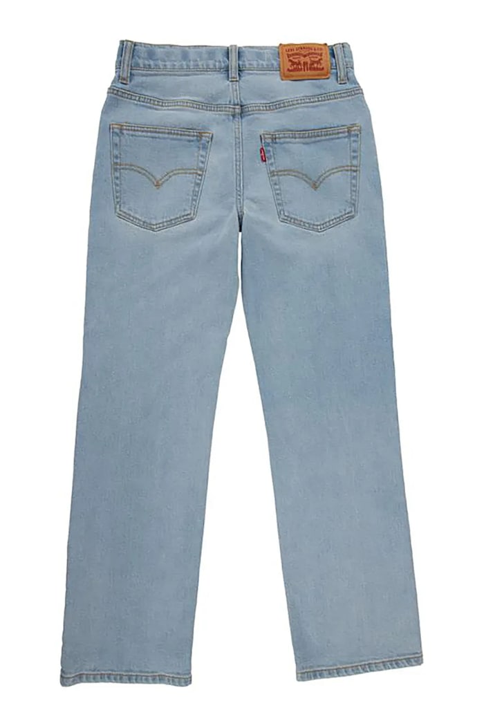 Levi's jeansy dziecięce 555 RELAXED STRAIGHT JEANS 8EN331 niebieski SS26