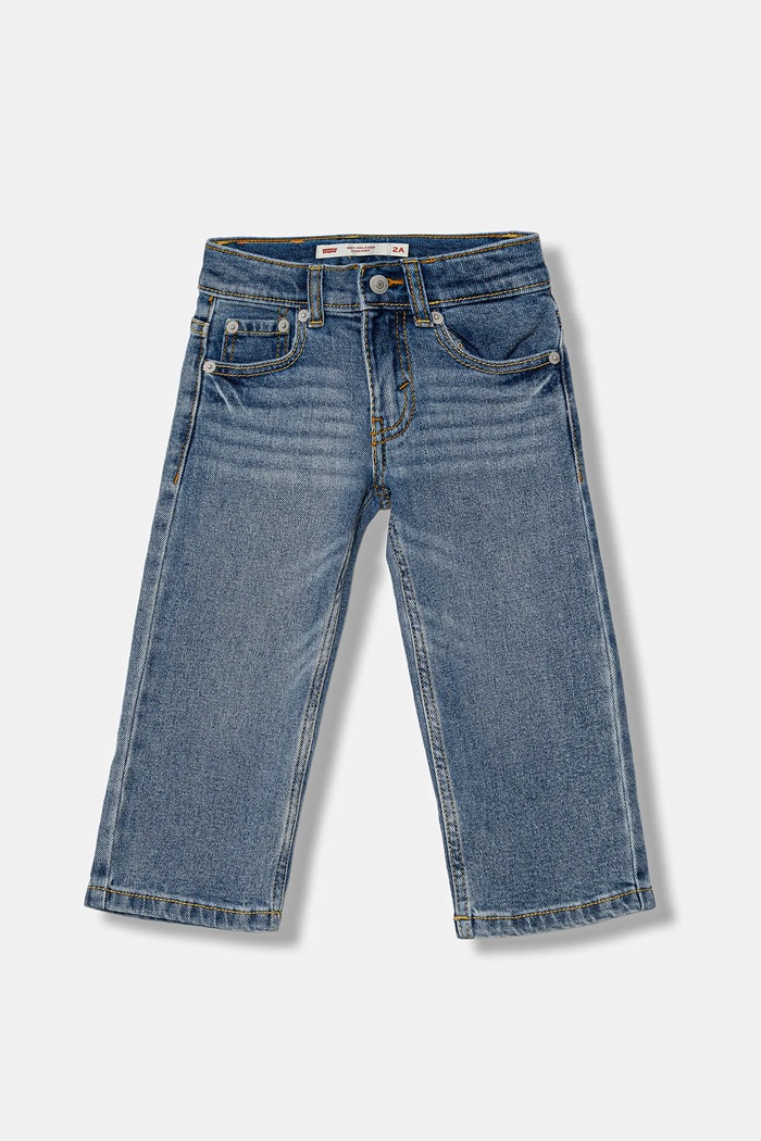 Παιδικά τζιν Levi's 555 RELAXED STRAIGHT JEANS με ρύθμιση μπλε 8EN331