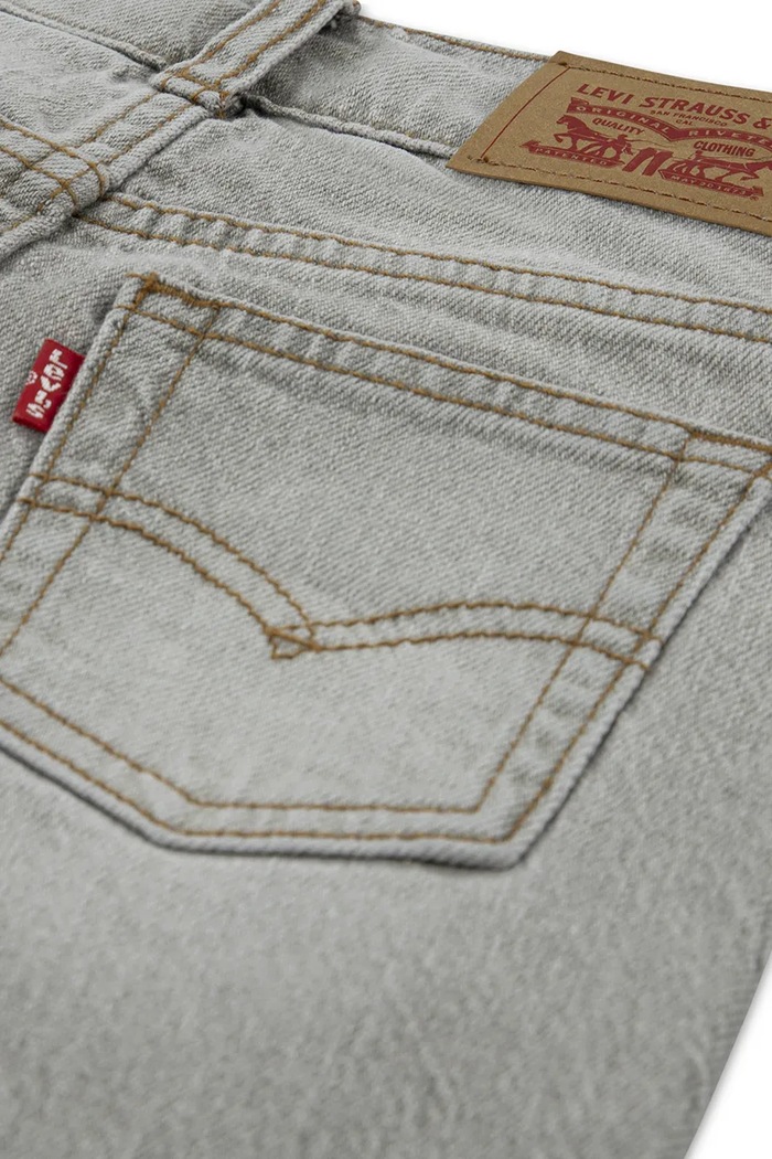 Αγορίστικα Levi's ίσια παιδικά 555 RELAXED STRAIGHT JEANS 8EN695 γκρί