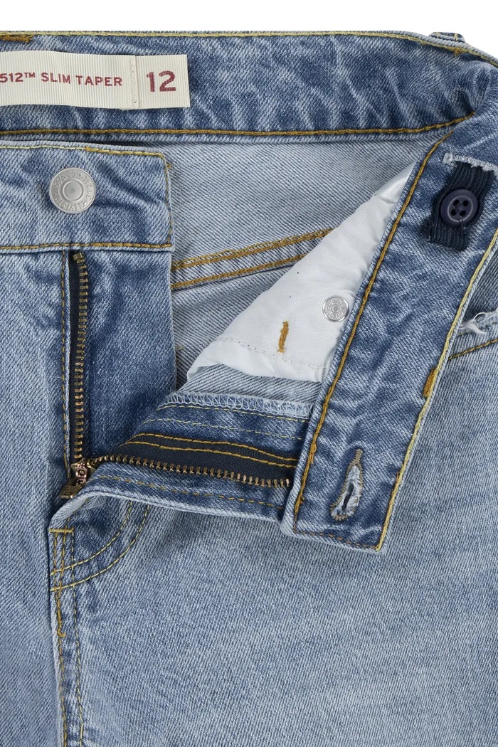 Levi's jeans copii 512 SLIM TAPER JEANS albastru 9EL207