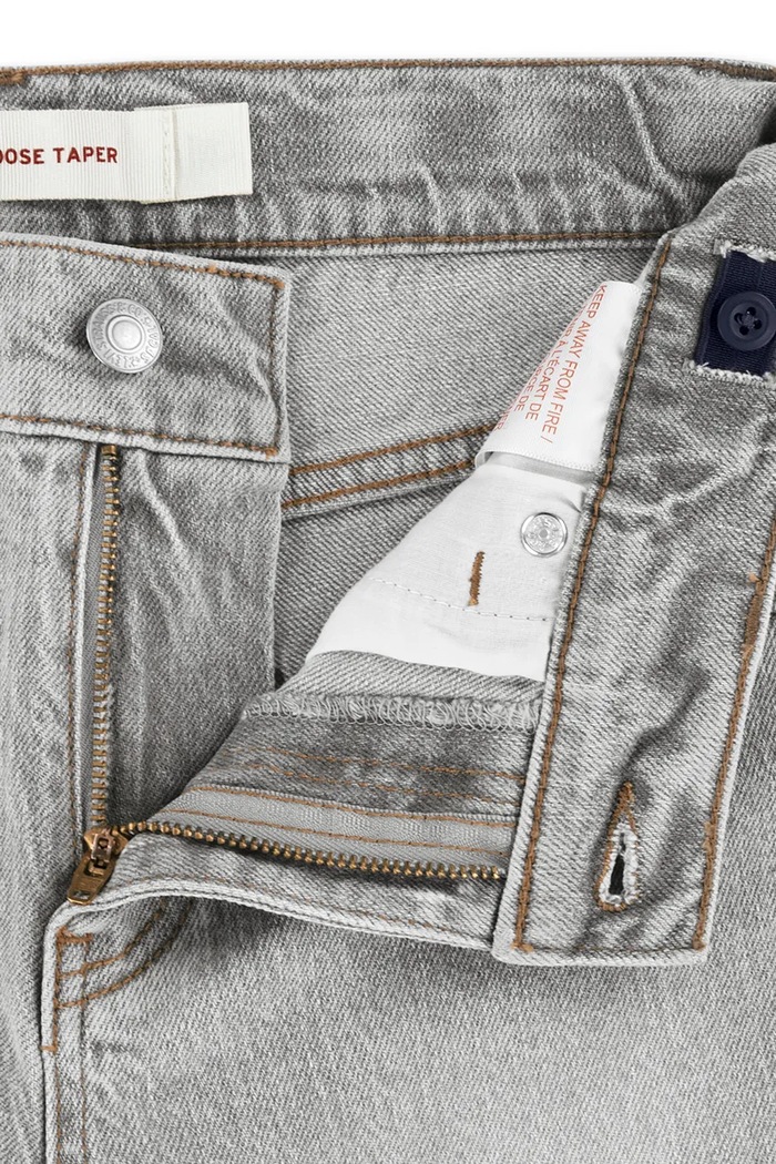 Levi's ίσια Παιδικά 555 RELAXED STRAIGHT JEANS γκρί 9EN695