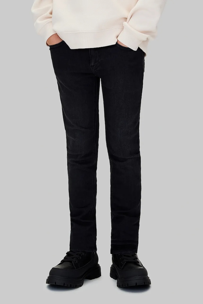 Fiú Calvin Klein Jeans gyerek farmer ESS WASHED IB0IB02548.128.170.9BYA fekete
