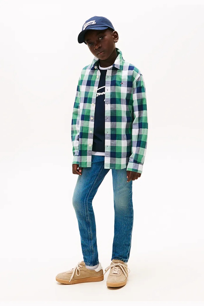 Tommy Hilfiger jeans SCANTON Y jeans albastru KB0KB09916.9BYA