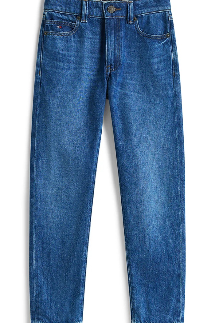 Detské rifle Tommy Hilfiger MODERN STRAIGHT KB0KB09920.9BYA modrá AW25