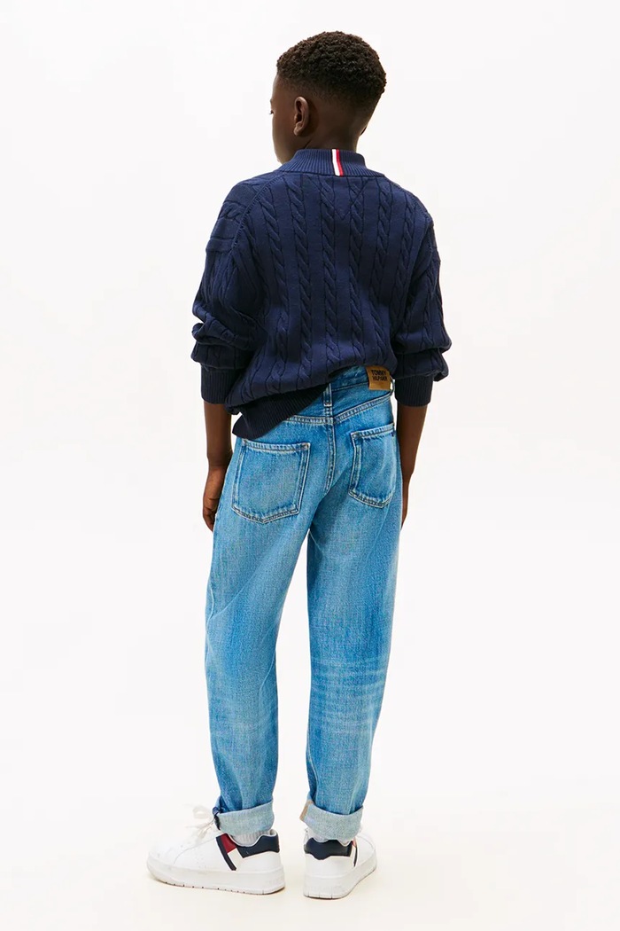 Detské rifle Tommy Hilfiger SKATER modrá KB0KB09921.9BYA