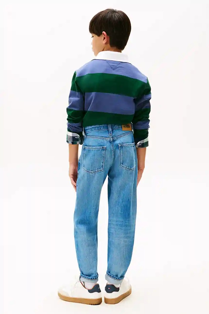 Детски дънки Tommy Hilfiger ARCHIVE KB0KB09922.9BYA син