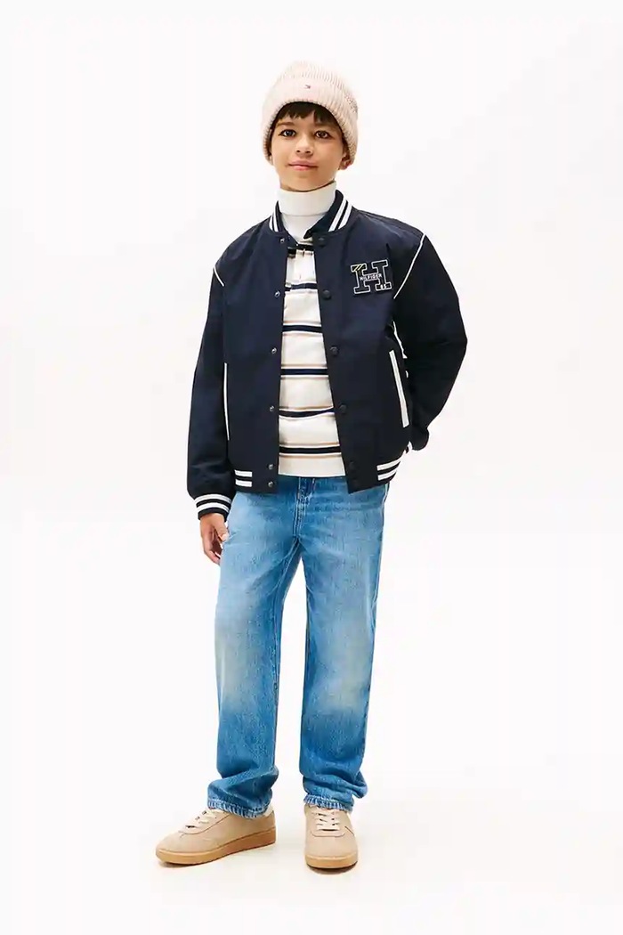 Detské rifle Tommy Hilfiger SKATER modrá KB0KB09923.9BYA