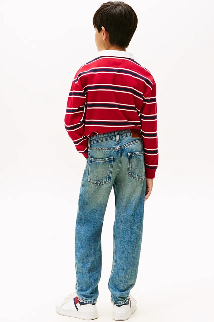 Tommy Hilfiger jeans copii ARCHIVE albastru KB0KB10013.9BYA