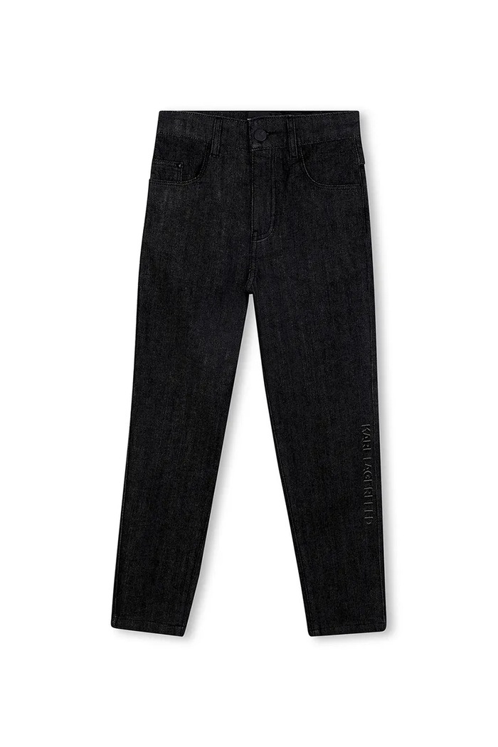 Karl Lagerfeld jeansy dziecięce Z30952.162.174 czarny AW25