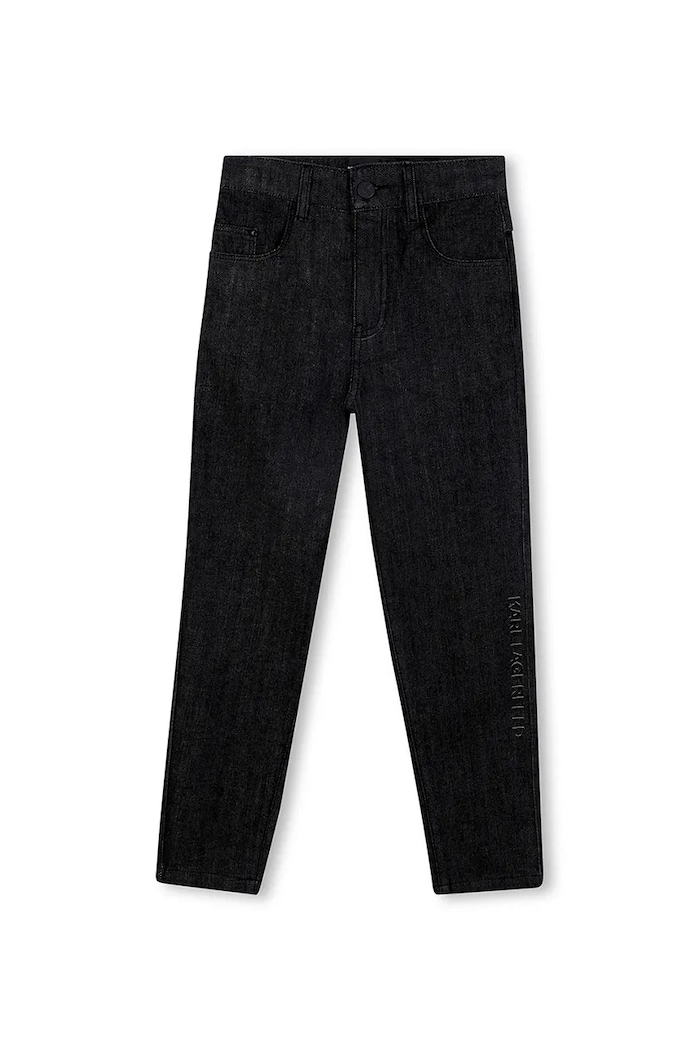 Karl Lagerfeld jeansy dziecięce Z30952.162.174 czarny AW25