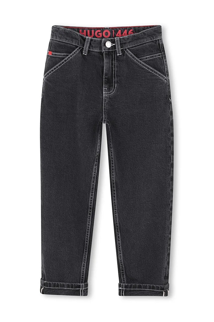 HUGO jeans copii jeans negru G00473.114.150