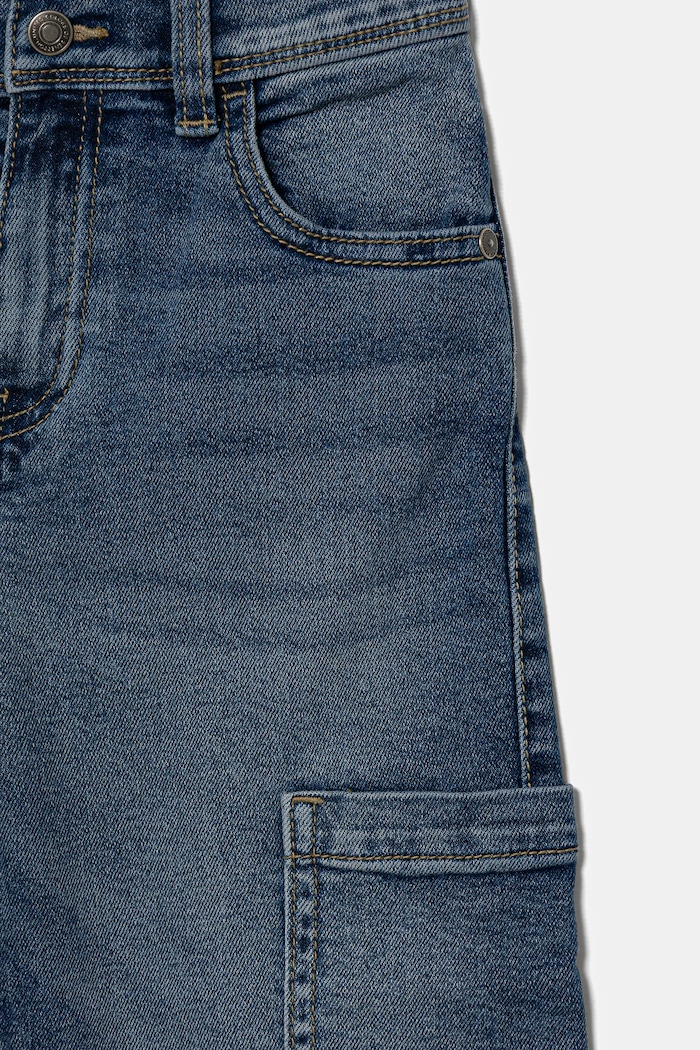 Chłopiec United Colors of Benetton Jeansy dziecięce 45ONGE02Q.P.seasonal niebieski