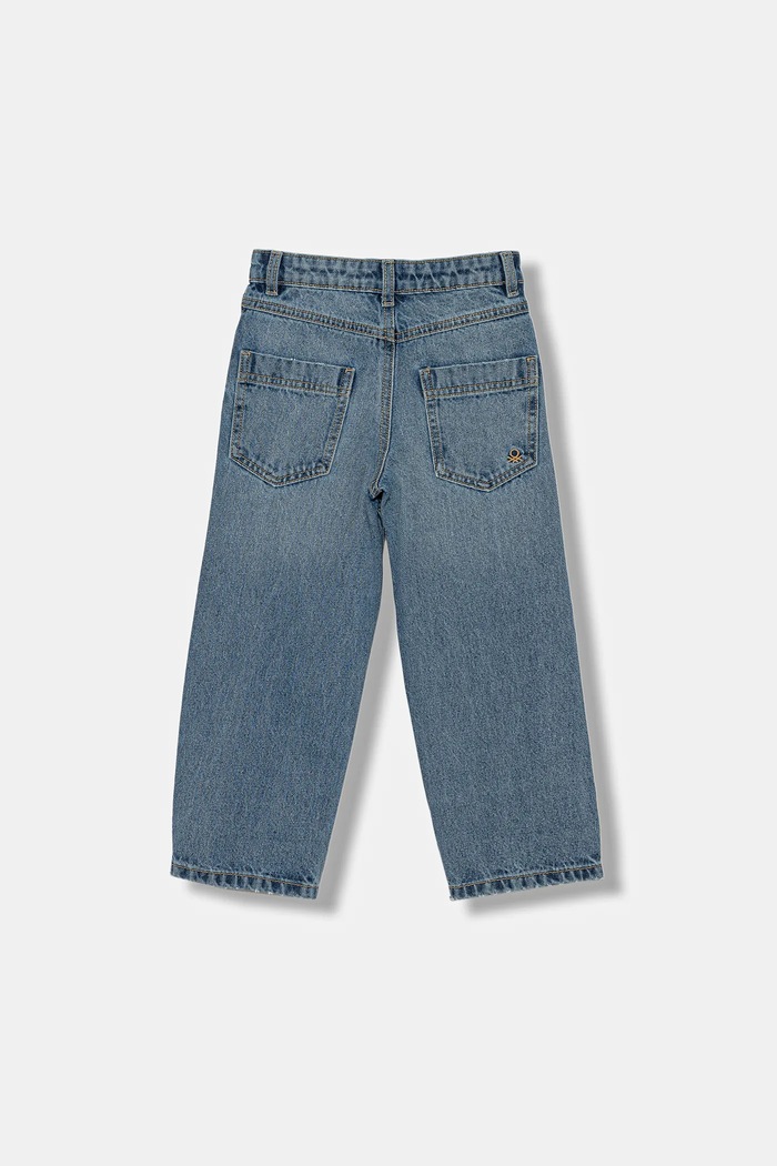 Detské rifle United Colors of Benetton 4AW7GE02R.P.seasonal modrá AW25