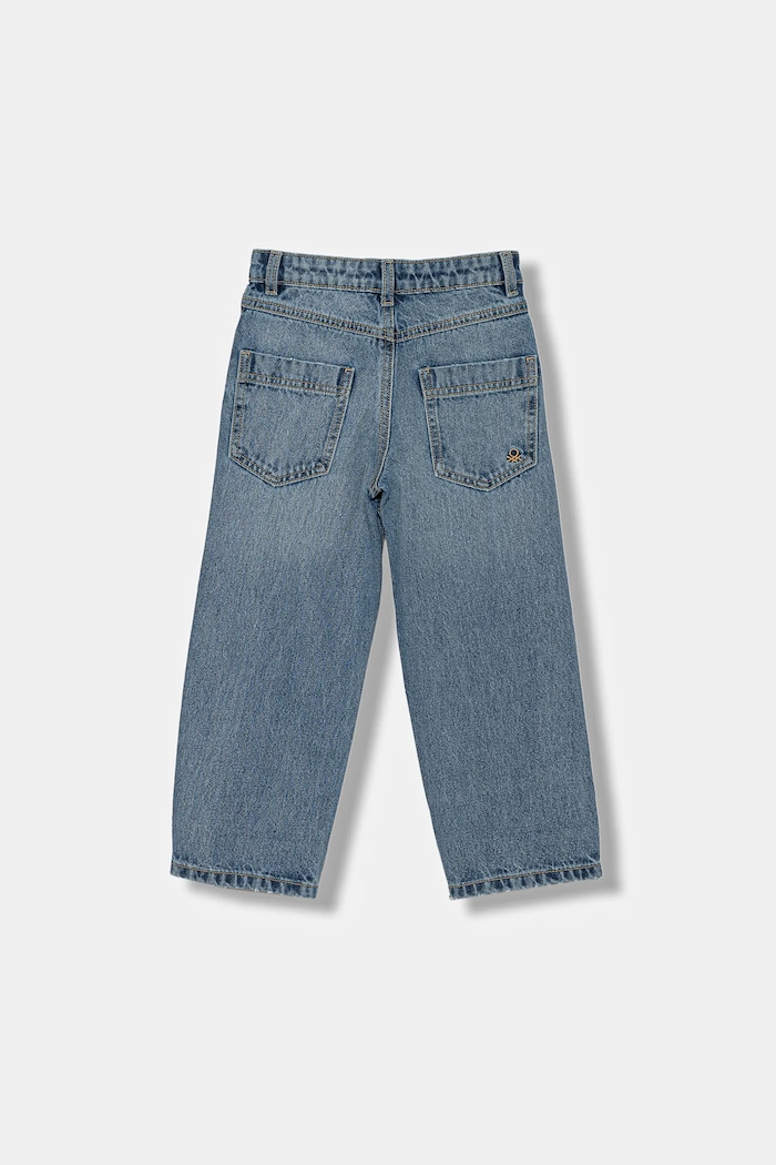 Detské rifle United Colors of Benetton 4AW7GE02R.P.seasonal modrá AW25