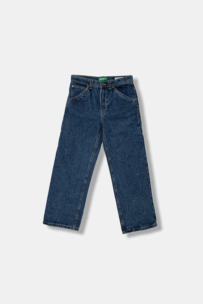 Detské rifle United Colors of Benetton s reguláciou modrá 4AW7CE03G.G.seasonal