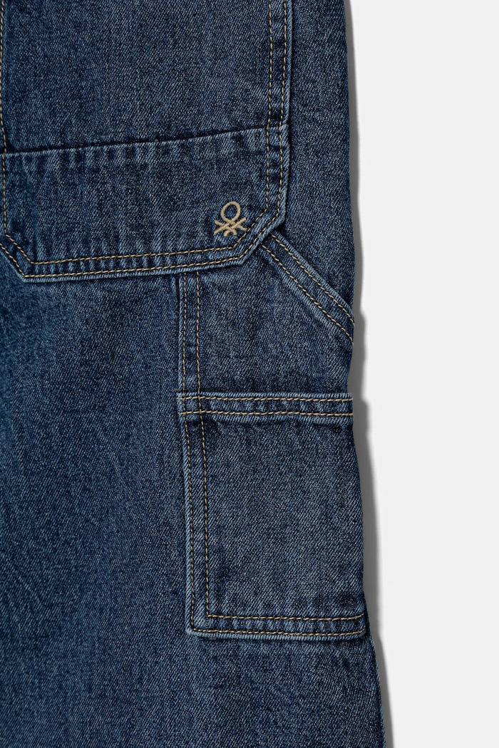 Chlapec Detské rifle United Colors of Benetton 4AW7CE03G.G.seasonal modrá