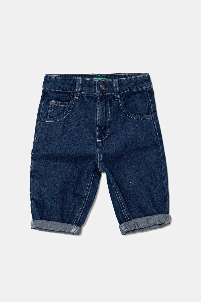 Otroške kavbojke United Colors of Benetton Prijazno od planeta modra 4KEHGF02L.P.seasonal