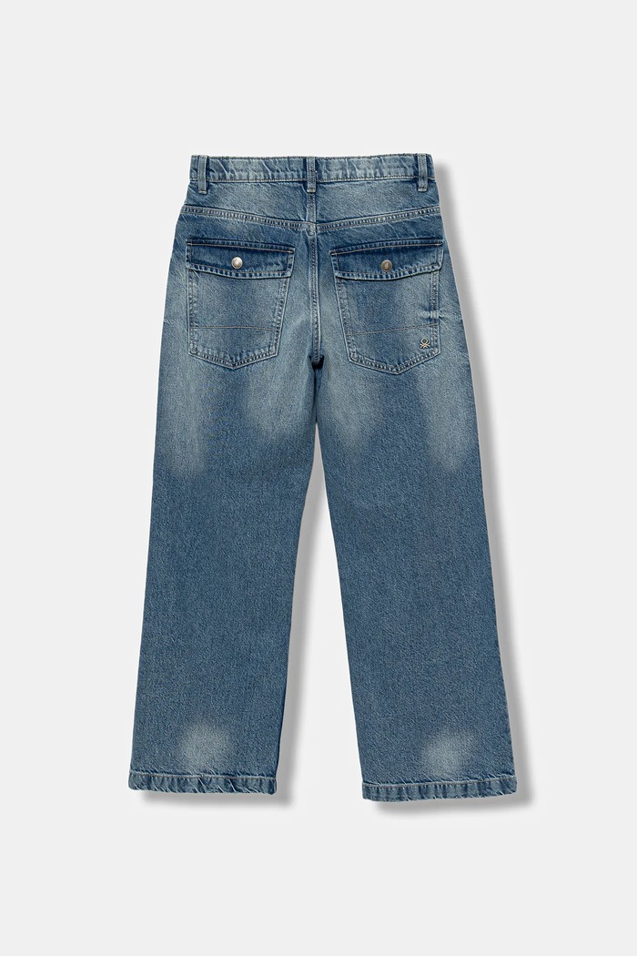 Detské rifle United Colors of Benetton 4R76CE04G.G.seasonal modrá AW25