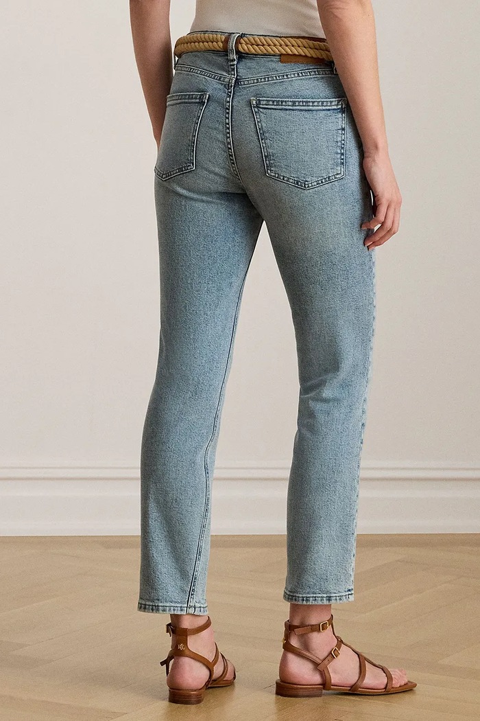 Lauren Ralph Lauren jeansy 200971082 niebieski AW25
