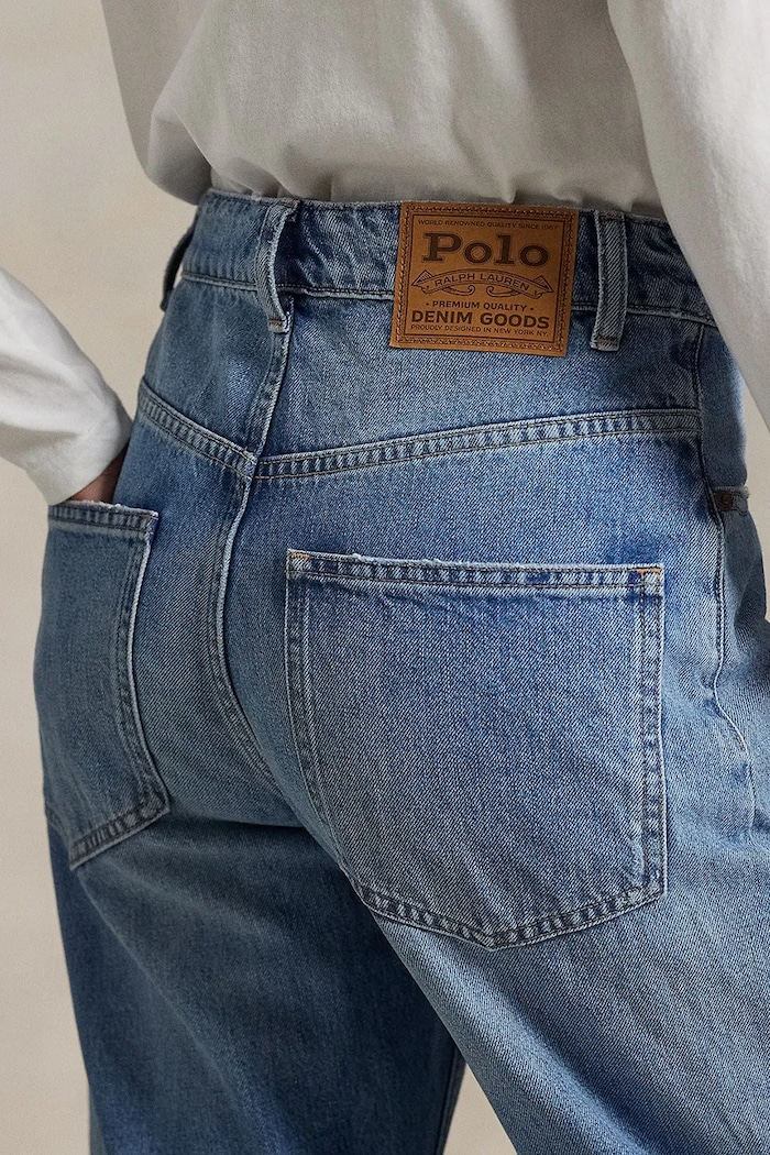 Polo Ralph Lauren boyfriend džíny dámské modrá 211969371