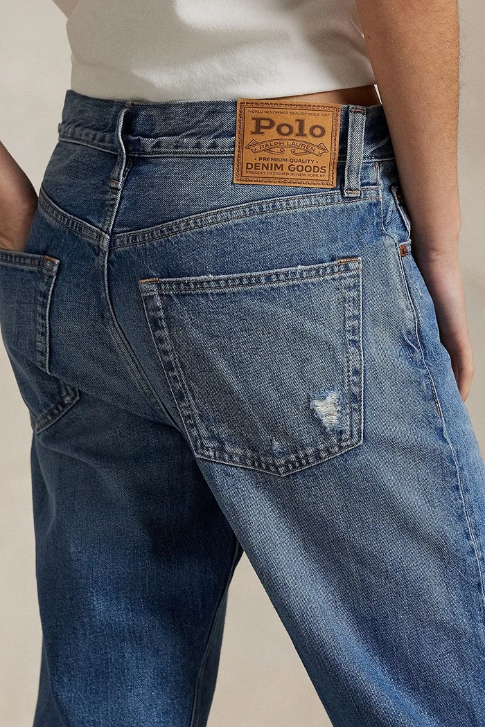 Polo Ralph Lauren jeansy niebieski 211969410