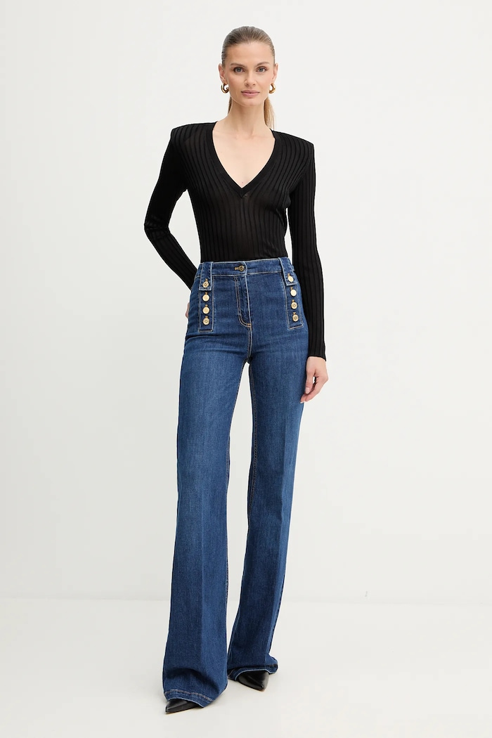 Elisabetta Franchi Jeans PJ02D56E2 albastru AW25
