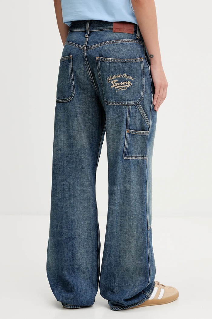 Îmbrăcăminte Tommy Jeans blugi DW0DW20472 albastru