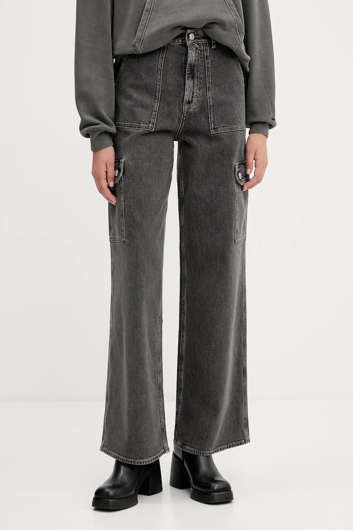 Tommy Jeans jeansy Planet friendly szary DW0DW20483