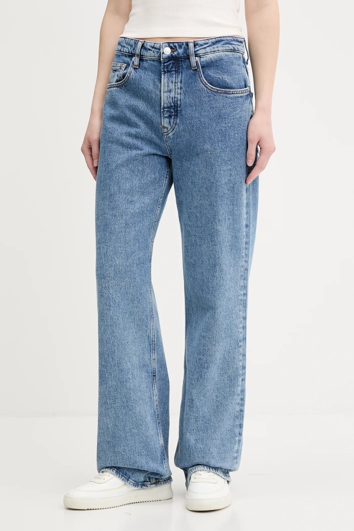 Džíny Tommy Jeans Planet friendly modrá DW0DW20491