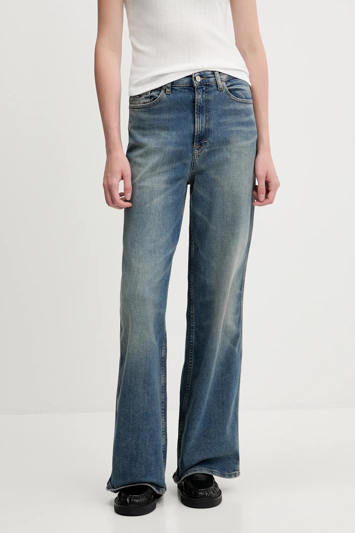 Džíny Tommy Jeans námořnická modř DW0DW21375