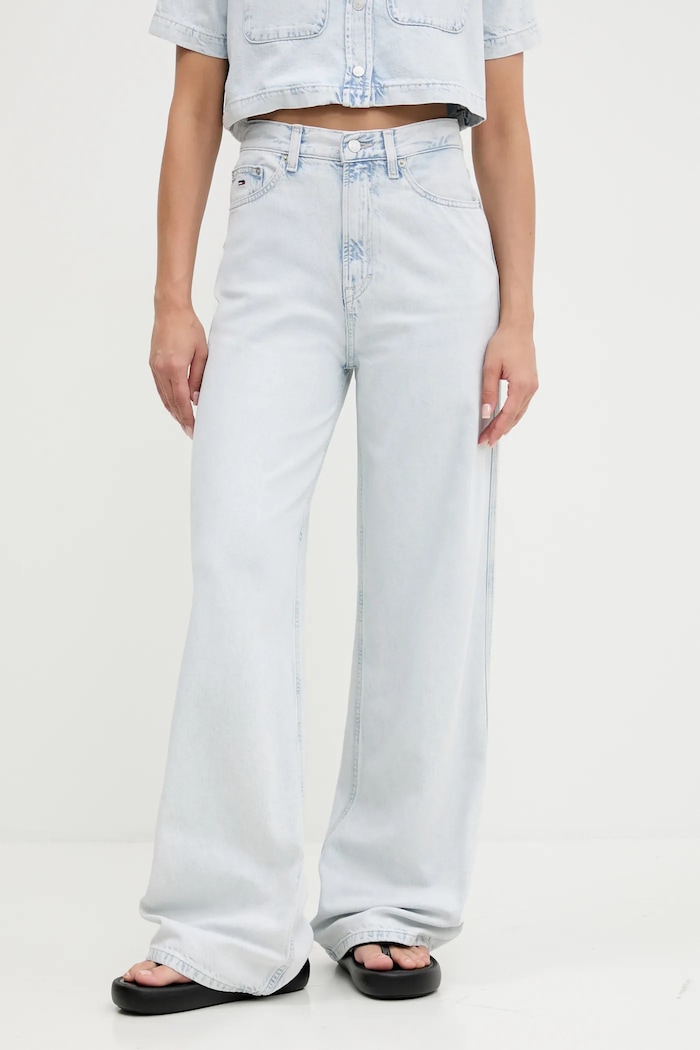 Tommy Jeans blugi Planet friendly albastru DW0DW21378