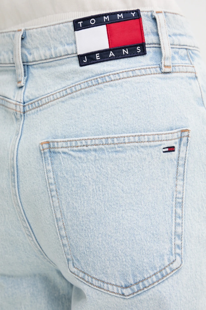Rifle Tommy Jeans modrá DW0DW21735
