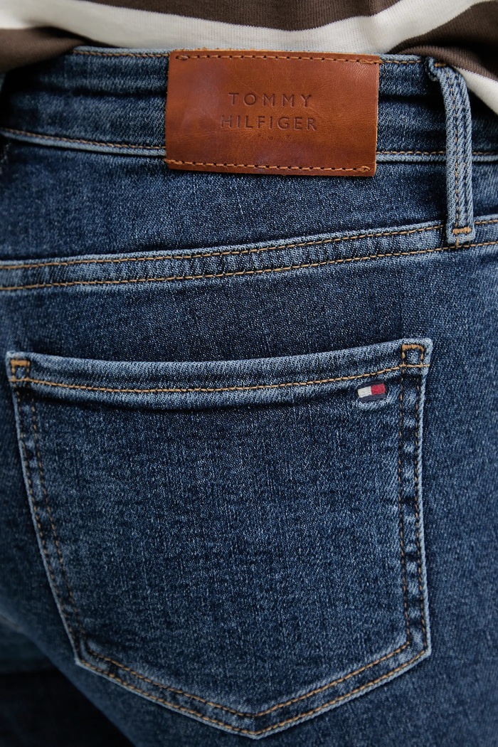 Τζιν παντελόνι Tommy Hilfiger σκούρο μπλε WW0WW45673