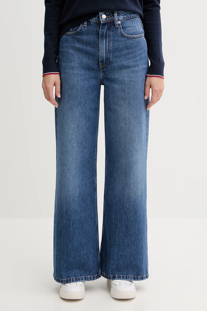 Tommy Hilfiger jeans Planet friendly albastru WW0WW45675
