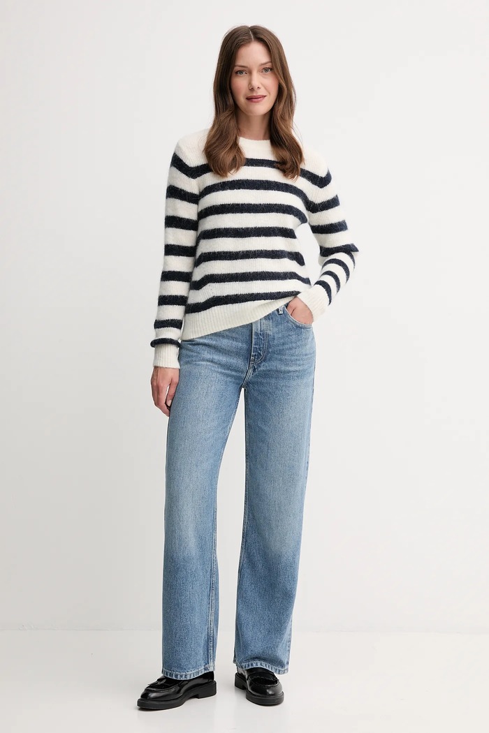 Tommy Hilfiger jeans WW0WW47151 albastru AW25