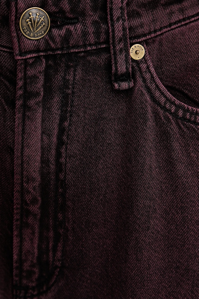 Rifle Rag & Bone burgundské WDD25P1004FWBA