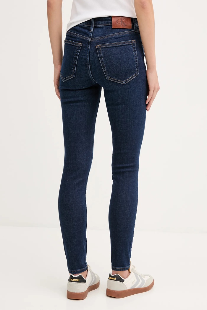 Ρούχα Τζιν παντελόνι Calvin Klein Jeans LV047B772G σκούρο μπλε
