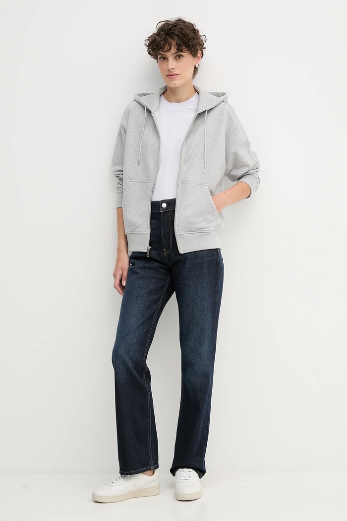 Τζιν παντελόνι Calvin Klein Jeans LV047B911G σκούρο μπλε AW25