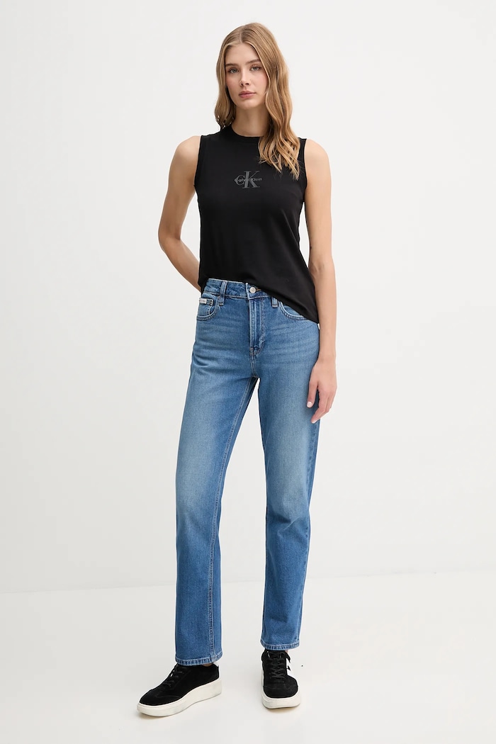 Τζιν παντελόνι Calvin Klein Jeans LV047B913G μπλε AW25