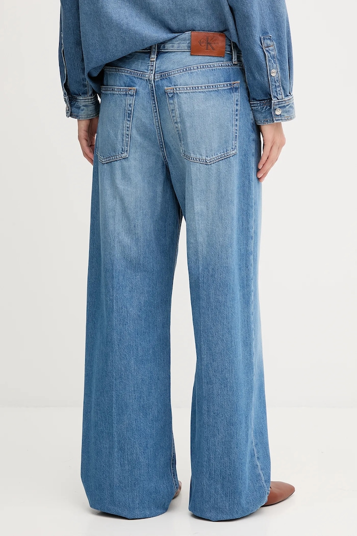 Ρούχα Τζιν παντελόνι Calvin Klein Jeans LV047C727G μπλε